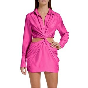 NWOT Gauge81 Dresses Tokai cutout Silk Dress